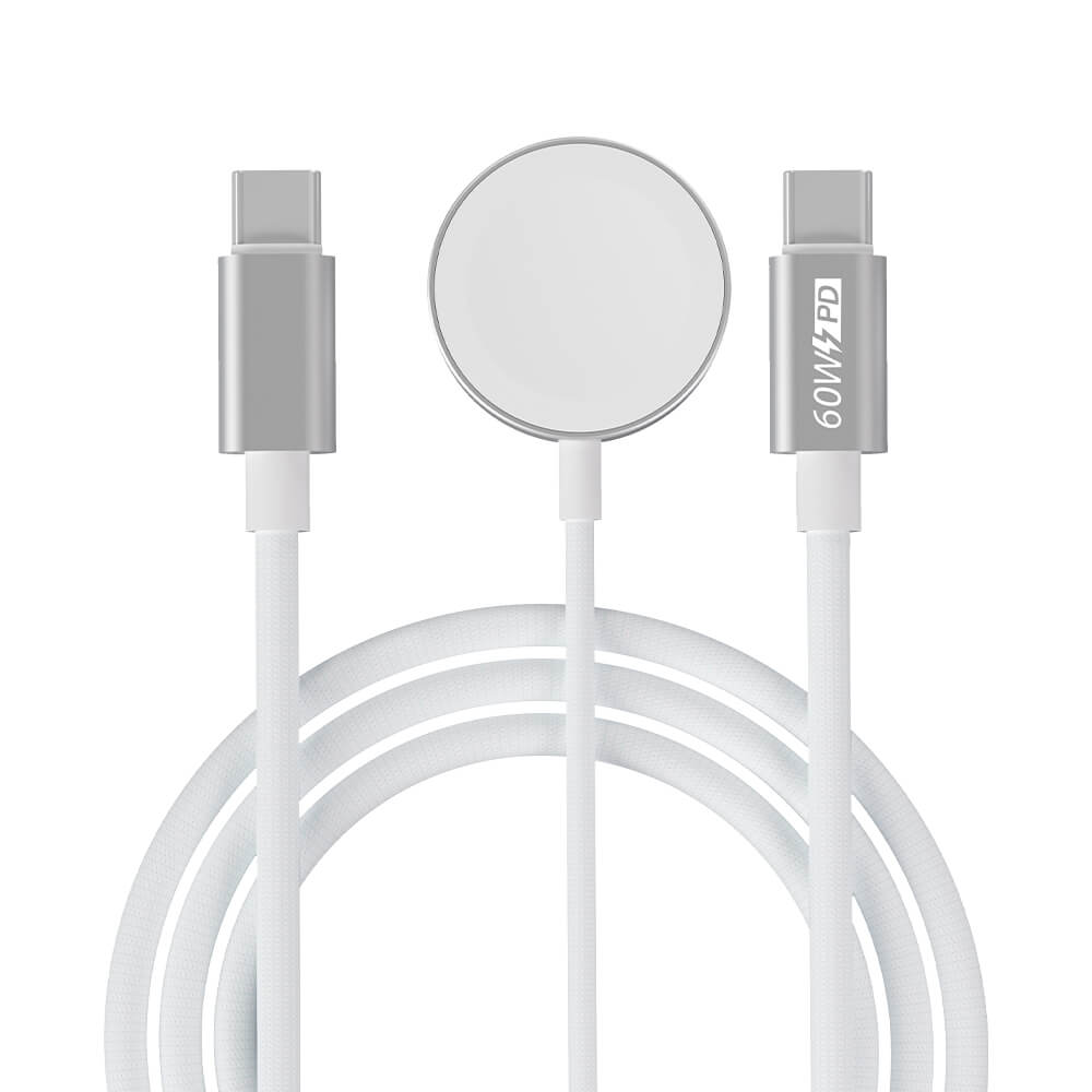 60W USB-C to USB-C PD and Magnetic Charging Cable U06CCW