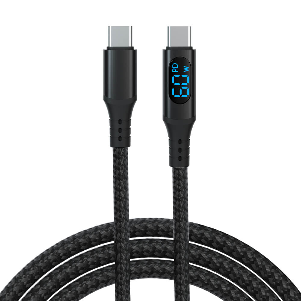 60W USB-C to USB-C PD Ultra-fast Charging Cable U05CC3A